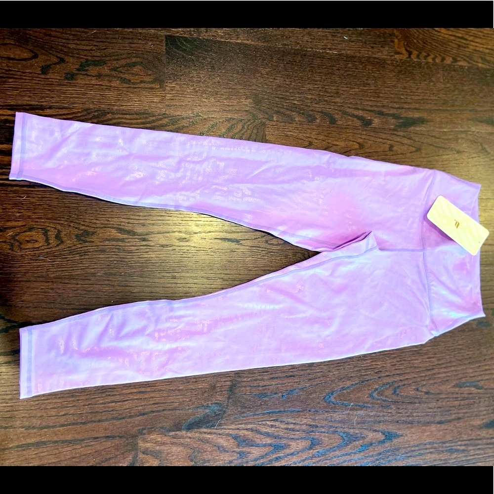 Fabletics | XXS (0-2) Lilac High-waisted Printed Power Hold 7/8 Leggings | NWT - Picture 2 of 6